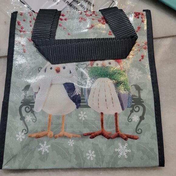 Lock & Lock Colorful Holiday Christmas Gift Bag Lot Of 6 Piece NEW - Picture 13 of 14